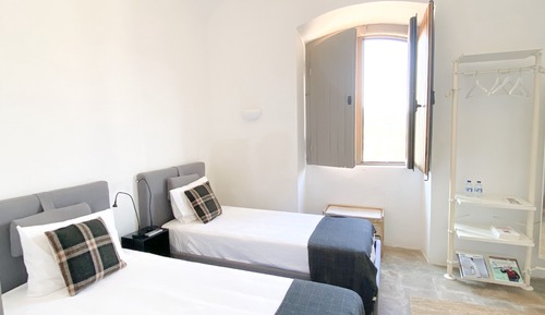 Chambre avec lits jumeaux