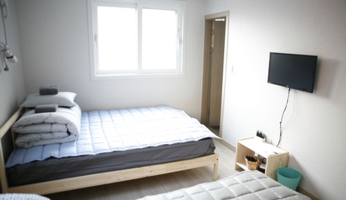 Chambre Standard avec lits jumeaux, salle de bains privée