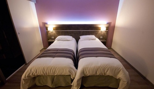 Chambre avec lits jumeaux