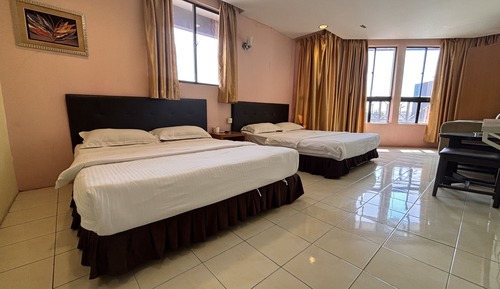 Chambre Quadruple Familiale, 2 grands lits