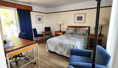 Chambre Standard, 1 lit double, vue rivière