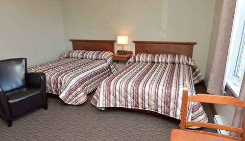 Chambre Standard, 2 lits doubles, vue montagne