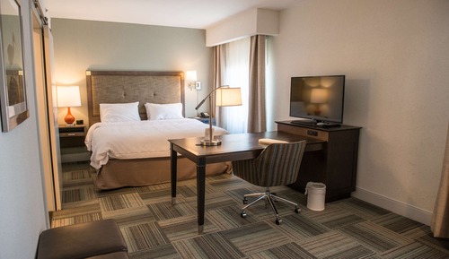 Chambre, 1 très grand lit et 1 canapé-lit