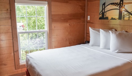 Cabane Standard, côté cour intérieure