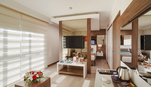 Suite, 2 chambres, 2 salles de bains (Sea Side)