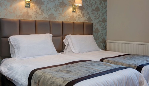 Chambre Standard, 2 lits une place, non-fumeurs, avec vue