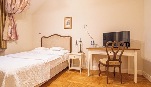 Chambre Double pour 1 personne, vue jardin