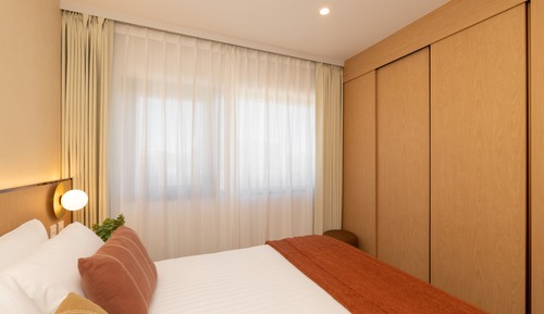 Suite, vue parc