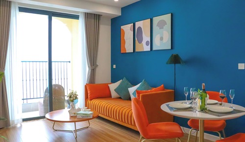 Appartement Deluxe, balcon, vue océan