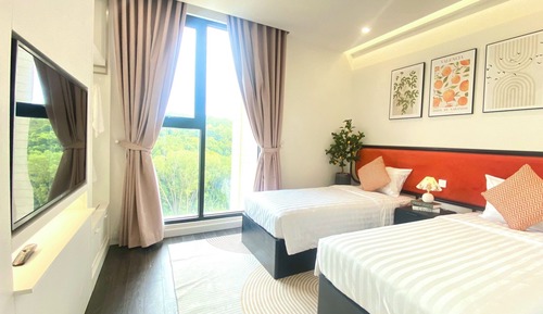 Appartement Familial, balcon, vue ville