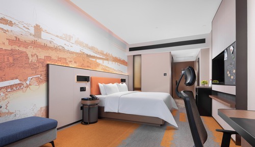 Chambre Double Supérieure, vue ville
