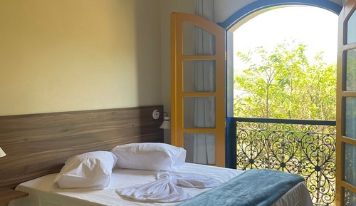 Chambre Double, vue jardin