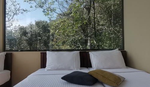 Chambre Quadruple Familiale, vue montagne