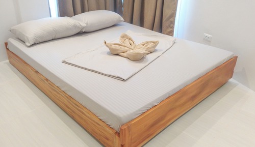 Chambre Familiale, plusieurs lits, en front de plage