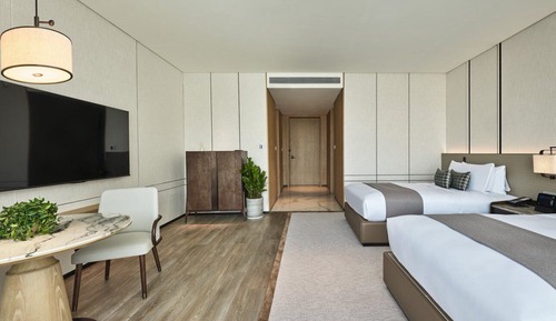 Chambre Double, 2 lits doubles