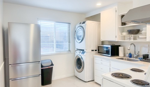 Appartement Confort, 2 chambres, patio, en angle