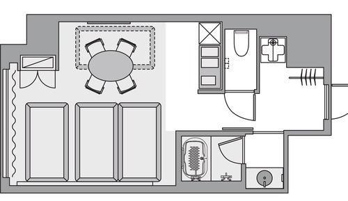 Chambre Deluxe, non-fumeurs, vue ville (Family Modern Japanese style)