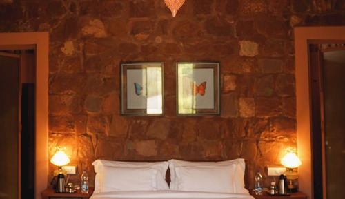 Chambre Luxe Double ou avec lits jumeaux, vue jardin