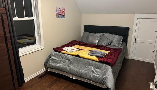 Chambre Classique, 1 grand lit, vue jardin, côté cour intérieure