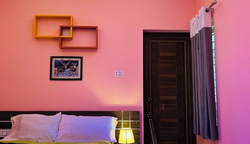 Chambre Confort, balcon, vue montagne
