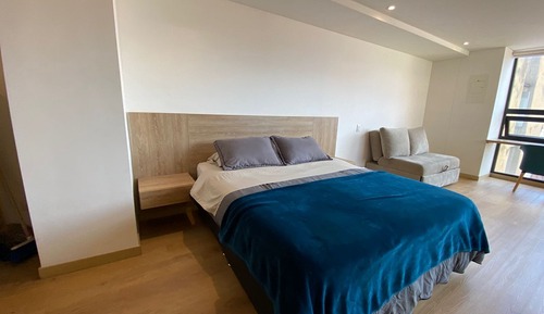 Appartement Confort, 1 grand lit et 1 canapé-lit, cuisine, vue cour intérieure