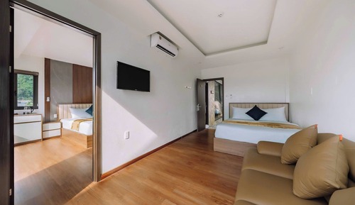 Studio Exécutif, vue montagne