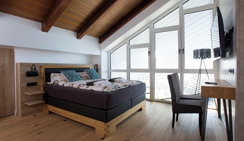 Chambre Panoramique, 2 chambres, vue mer, côté montagne