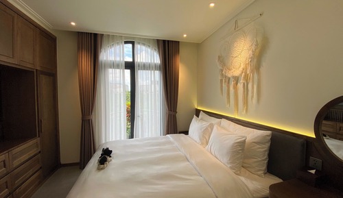 Suite Exécutive, balcon, vue jardin