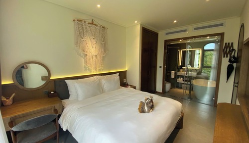 Suite Supérieure, balcon, vue jardin