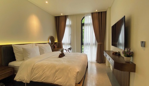 Suite Deluxe, balcon, vue jardin