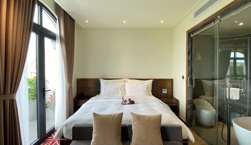 Studio Supérieur, balcon, vue jardin