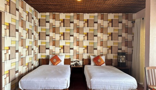 Chambre avec lits jumeaux