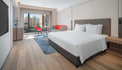 Chambre Standard, 1 très grand lit (High Floor)