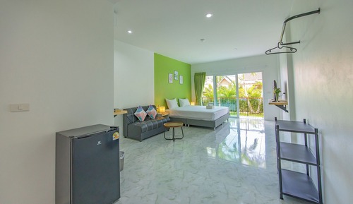 Chambre Double Supérieure, vue jardin