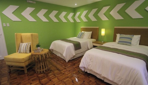 Chambre avec lits jumeaux