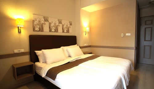 Chambre Double Standard, balcon, vue ville