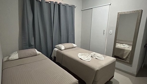 Chambre avec lits jumeaux
