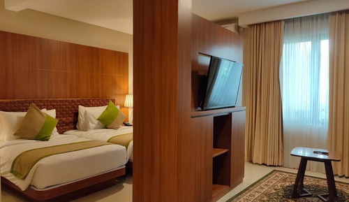 Chambre Exécutive, 2 lits une place, non-fumeurs