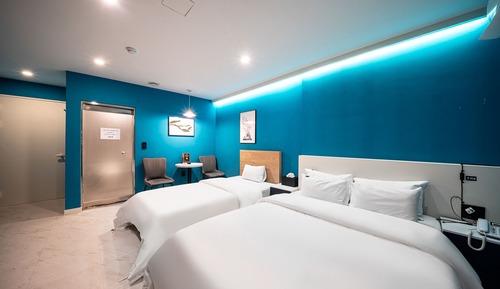 Chambre Deluxe avec lits jumeaux, vue ville