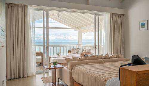 Chambre Double Luxe, vue plage