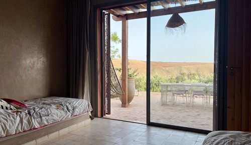Chambre Triple, salle de bains attenante, vue lac (Jasmin)