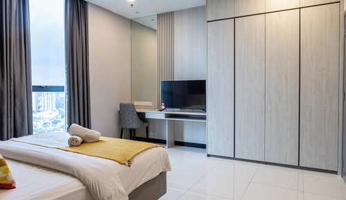Appartement Familial, 2 chambres, vue ville