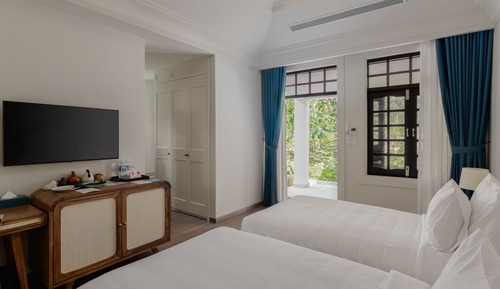 Bungalow Luxe, vue jardin