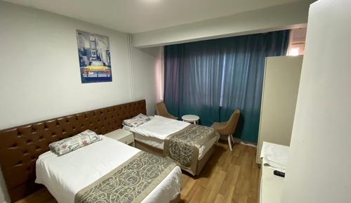 Chambre Double ou avec lits jumeaux, balcon, vue ville