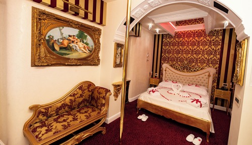 Chambre Double Luxe, vue cour intérieure