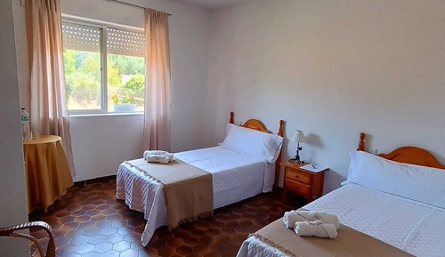 Chambre avec lits jumeaux
