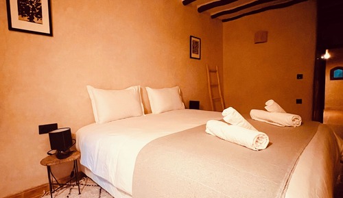 Suite, vue piscine