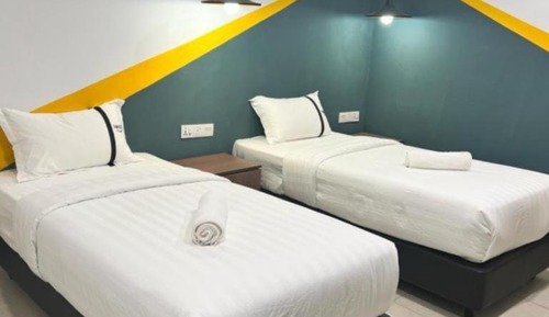Chambre avec lits jumeaux