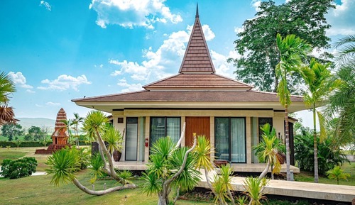 Villa Luxe, balcon, vue lagon