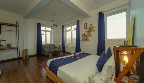 Suite, vue montagne